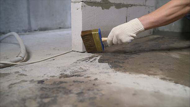 Crawl space vapor barrier installation in Kempton, IN